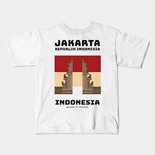 make a journey to Indonesia Kids T-Shirt